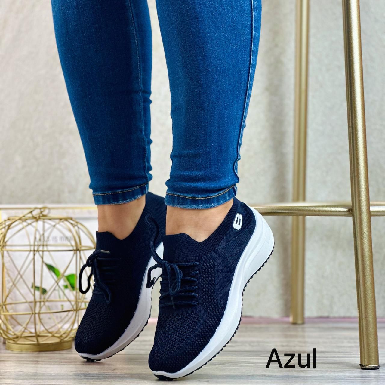Zapatos Skechers Deportivo - Azul